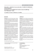 Desarrollo y validación de una escala sobre el sentido del sufrimiento: Escala Humanizar