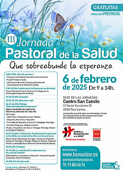 Cartel III Jornada de Pastoral de la Salud