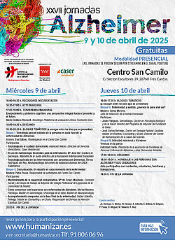 Cartel XXVII Jornadas Nacionales de Alzheimer